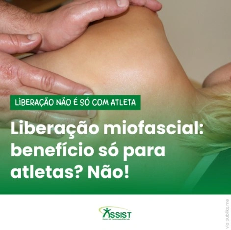 Massagem liberação miofascial